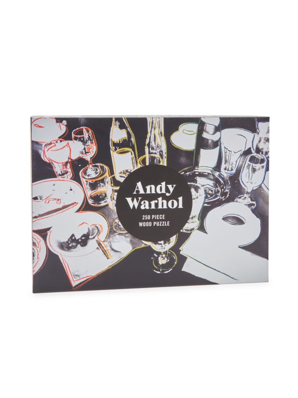 Andy Warhol After The Party 250-Piece Wood Puzzle Set